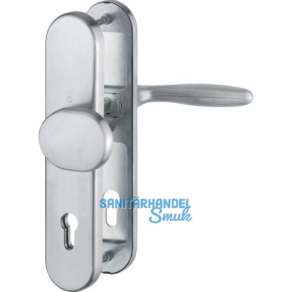 SH-Wechselgarnitur VERONA-auf Schild PZ88, 57-67, SST, ohne Kzs., Edelstahl