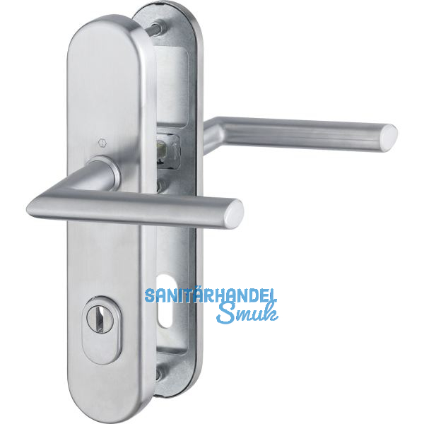 SH-Dr�ckergarnitur STOCKHOLM-auf LS PZ88, 57-67, mit Kzs., Edelstahl matt