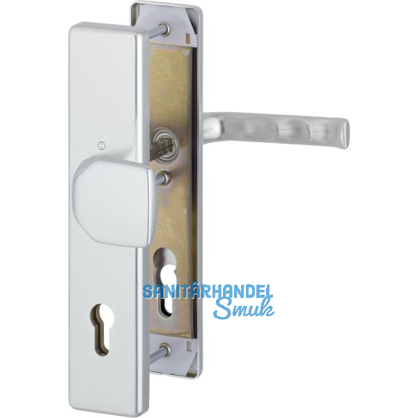 SH-Wechselgarnitur LONDON-auf Schild PZ88, 37-47, SST, ohne Kzs., silber