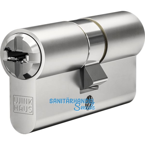 WINKHAUS Einbaudoppelzylinder key Tec N-Tra, verschiedensperrend, 50/90