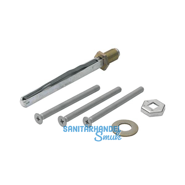 HOPPE Befestigungsset f�r Profilt�r Knopf/Dr�cker, 72 - 77 mm