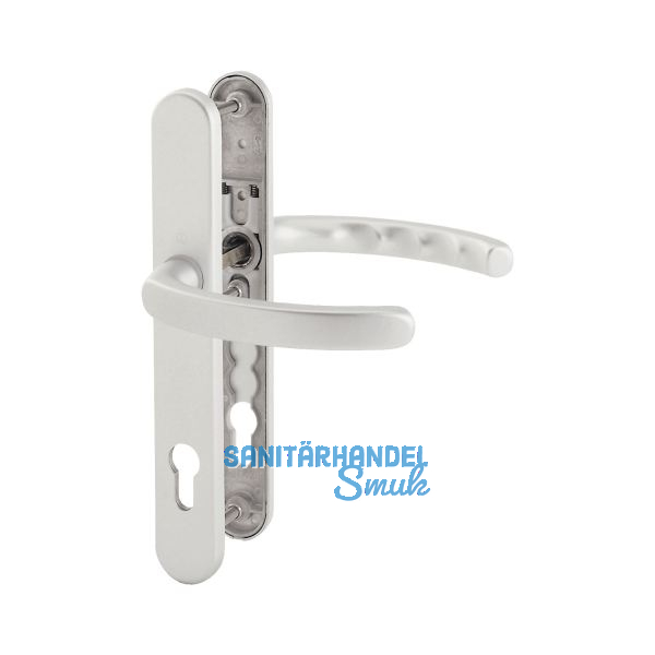 Dr�ckergarnitur LUXEMBOURG - auf LS PZ88, TS 67 - 72 mm, silber eloxiert