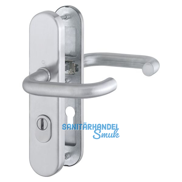 SH-Dr�ckergarnitur PARIS-auf Schild PZ72, 37-47, mit Kzs., Edelstahl