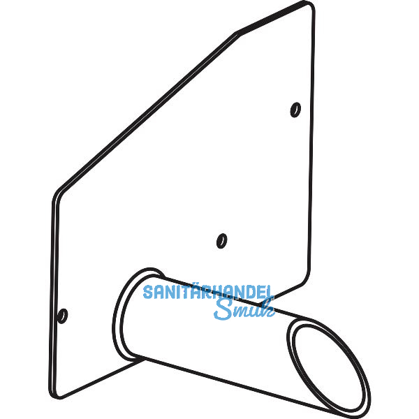 THYSSENKRUPP Syprotech Rinnenspeierdeckel rechts, Alu blank