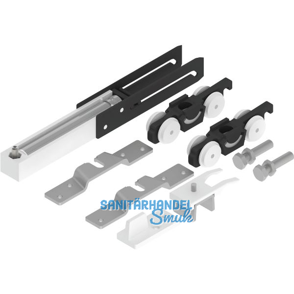 HELM 53 Beschlagset Holz 50 kg ohne Laufschiene 1 D�mpfung