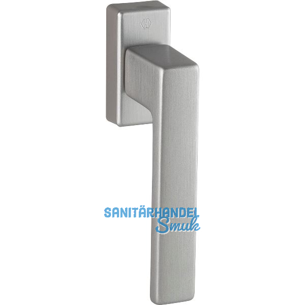 HOPPE Fenstergriff TOULON, VK 7 x 32-42 mm, Aluminium edelstahlfarbig matt