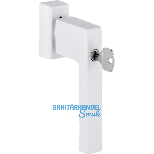 HOPPE Fenstergriff TOULON Sperrzylinder, VK 32-42 mm, Aluminium wei�