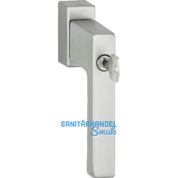 HOPPE Fenstergriff TOULON Sperrzylinder Secustik, VK 32-42 mm, edelstahlfarben