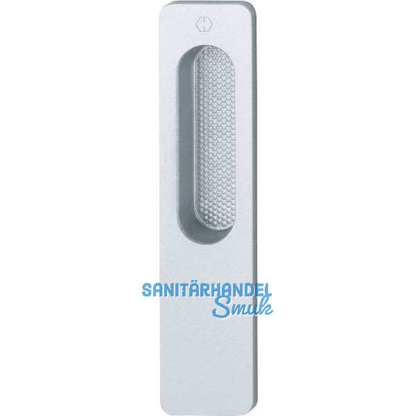 HOPPE Hebeschiebet�rmuschel OMEGA au�en eckig, Aluminium silber eloxiert