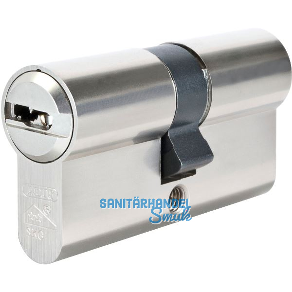 ABUS Einbaudoppelzylinder X12R, verschiedensperrend, 35/70, vernickelt matt