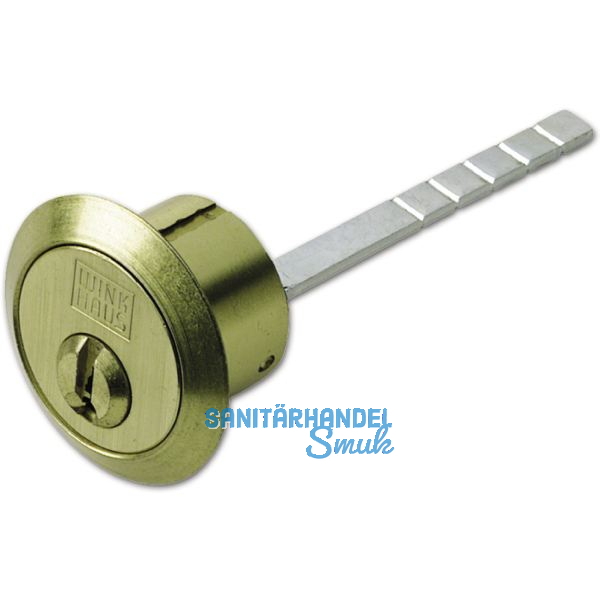 WINKHAUS Au�enzylinder AZ 27/A10 EVVA Riegelschloss verschiedensperrend Messing