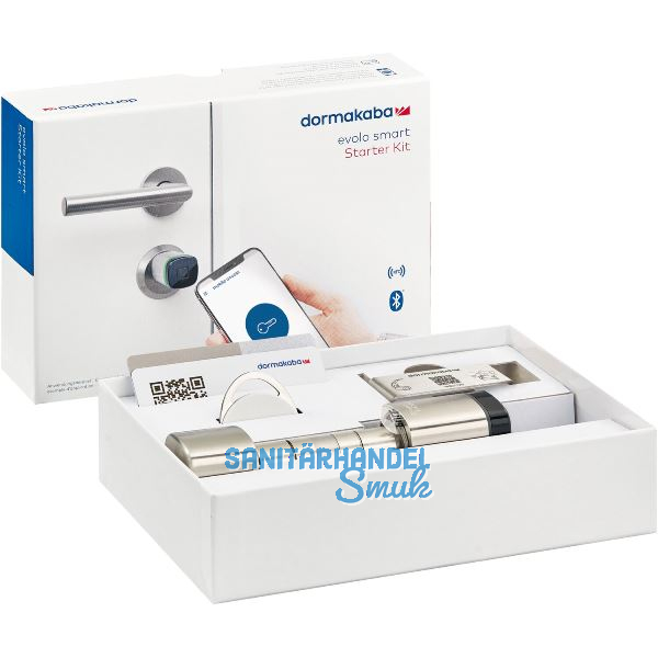 DORMAKABA Zutrittskontrollsystem evolo smart Starter-Kit, 35 / 45 mm