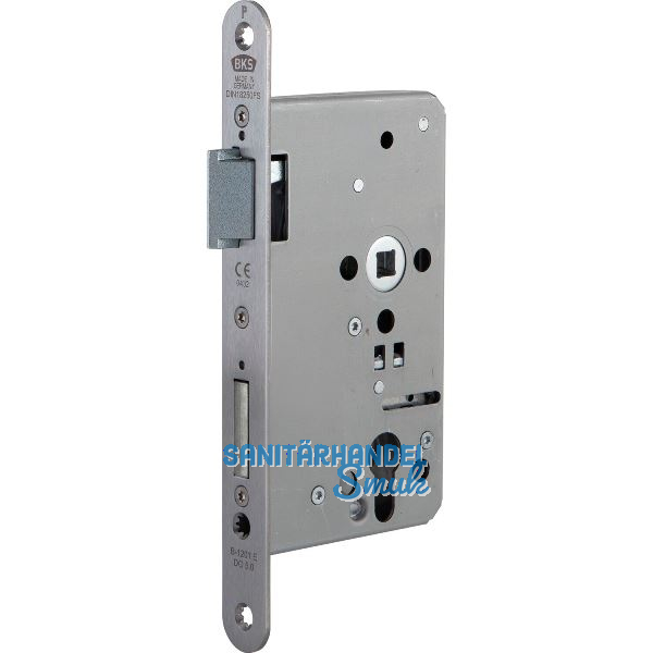 Fluchtt�rschloss B 1201 1-flg. Funktion E, Rundstulp 20mm, PZW, links, Edelstahl
