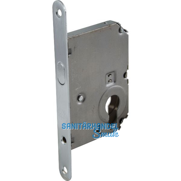 HOPPE Schiebet�rschloss mit Bogenriegel, PZ, DM 50, rund, verchromt satiniert