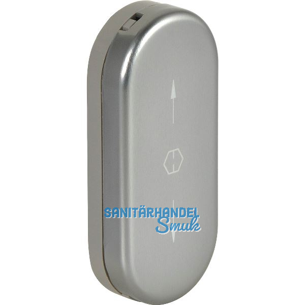 HOPPE Fenster-Griffloch-Verdeckrosette, Aluminium Edelstahl-Effekt