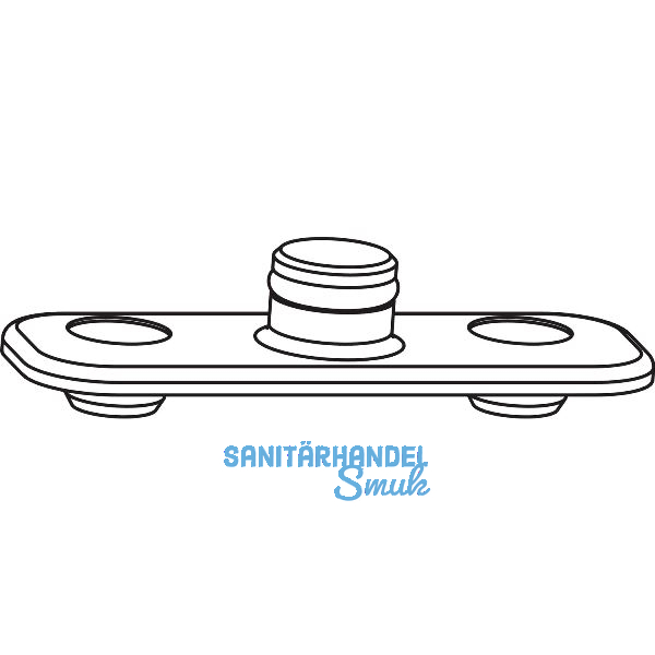 ROTO NT/NX Rahmenteil Holz Eurofalz zu Feststellschere/Drehbegrenzer silber