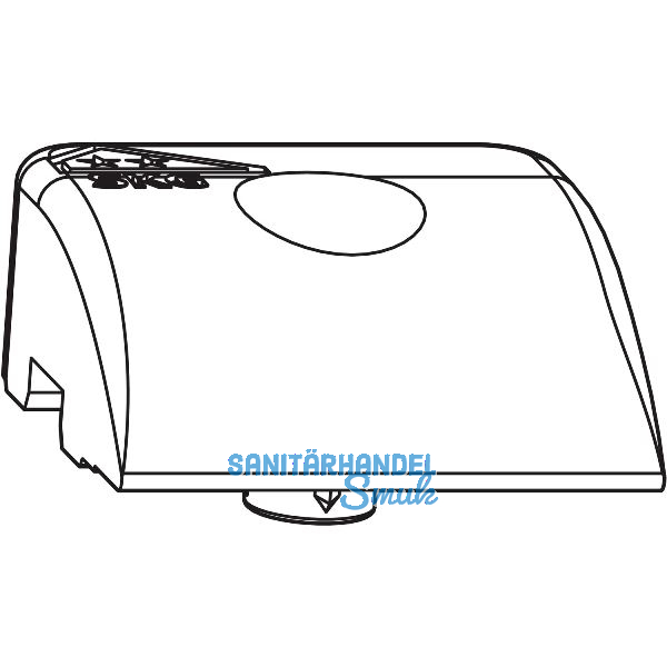 ROTO NT/NX Sicherheitsbauteil zum Ausf�llen der Falzluft Fl�gelteil grau