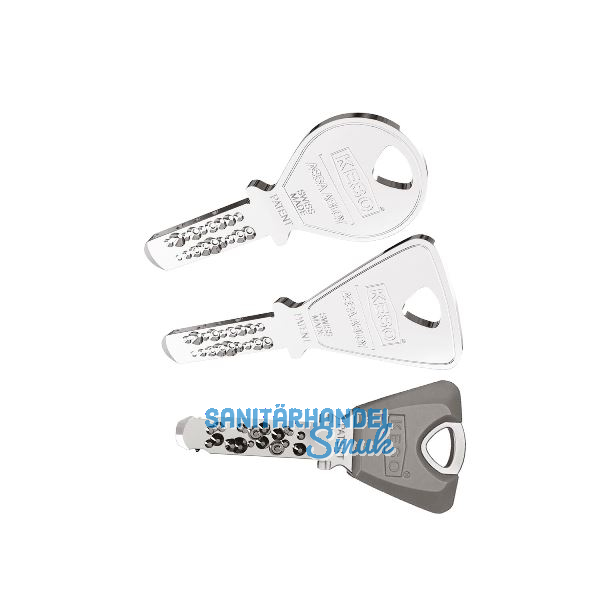 Zylinderschl�ssel Keso 4000S, 8000, Nachbestellung, ohne Zylinder