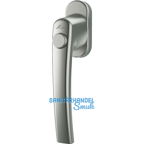 ROTO Fenstergriff ROTOLINE - Druckknopf, Aluminium titan eloxiert