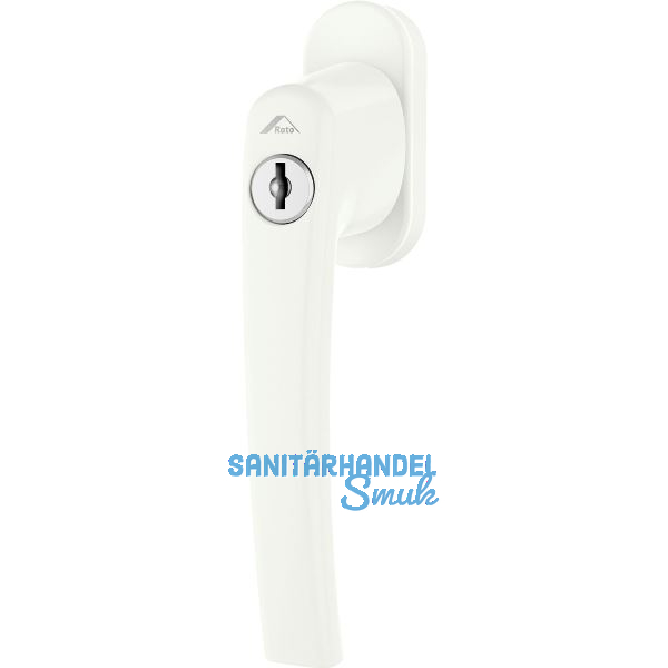 ROTO Fenstergriff ROTOLINE - Sperrzylinder, 100 Nm, Aluminium wei�