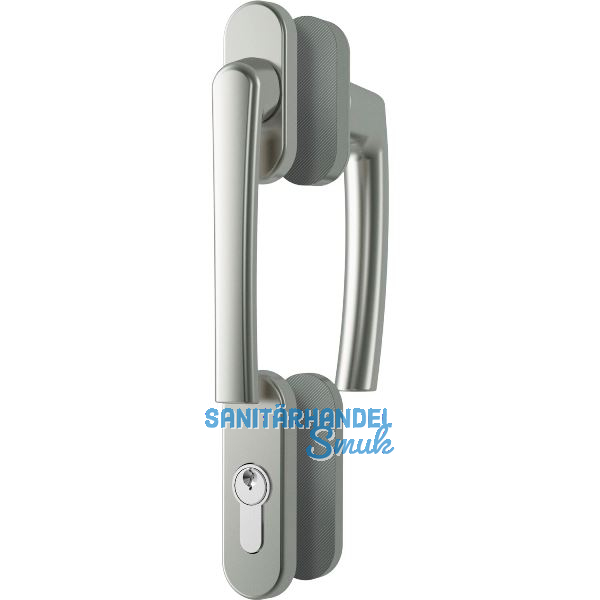 ROTO Balkont�rgriffgarnitur ROTOLINE niedrig, Aluminium titan eloxiert