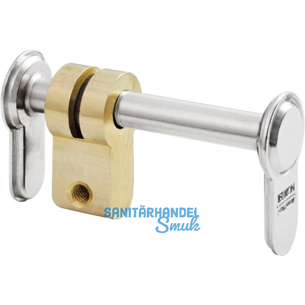 Blindzylinder 1539 PZ, vernickelt matt, verstellbar 52-94 mm