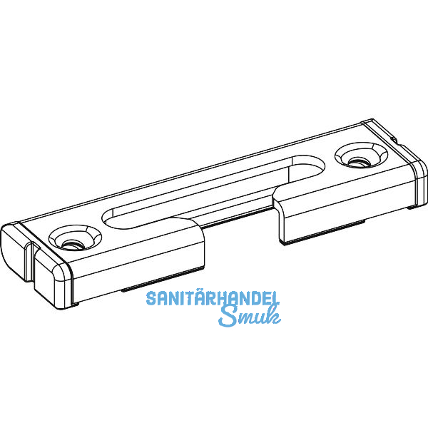 ROTO NT/NX Kipplager Holz zu Drehsperre verdeckt Eurofalz 24mm 13V silber