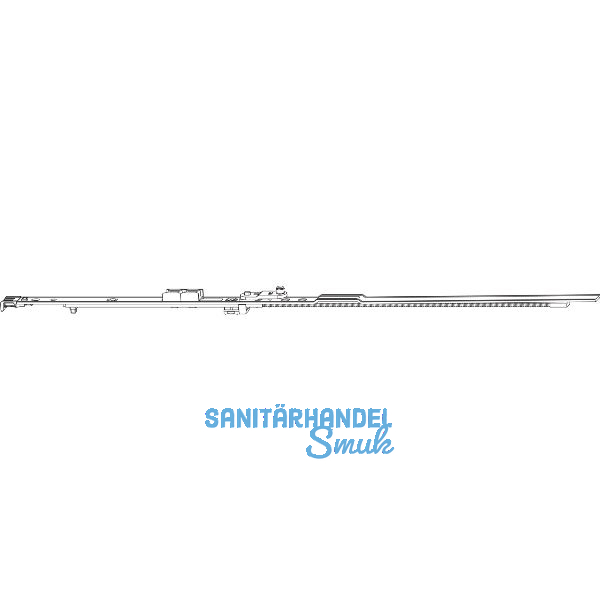 ROTO NT/NX Axerstulp Designo f�r Drehfl�gel Hub 18 mm FFB 430-510 mm silber