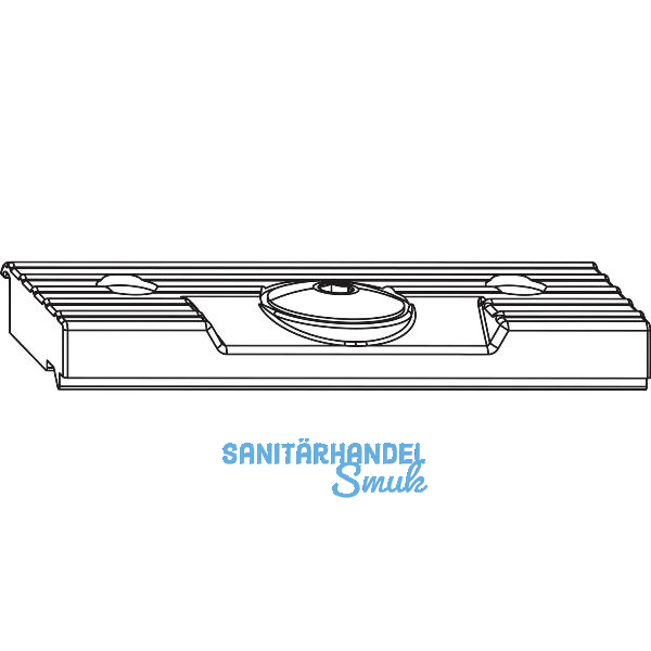 ROTO NT/NX Falzauflauf f�r Bodenschwelle EIFEL TB Falzluft 4/10/12 mm grau