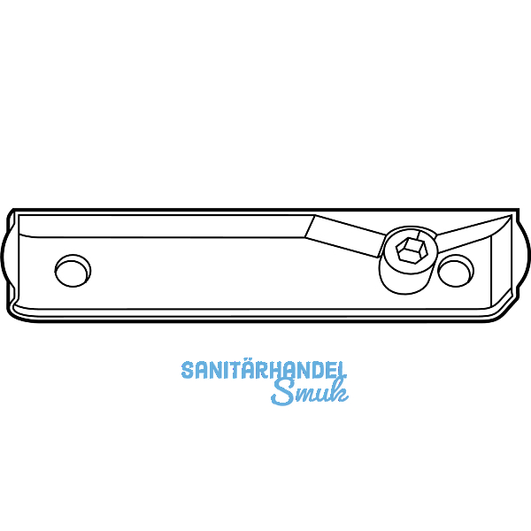 ROTO NT/NX Niveauschaltsperre Rahmenteil Holz einfr�sbar 5L FT 24 mm 13V rechts