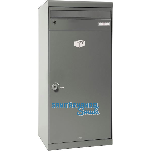 RENZ Paketkasten QUBO - XL, Graualuminium