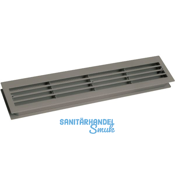 L�ftungsgitter f�r Zimmert�ren 454 x 90 mm TS 35-45 mm Kunststoff dunkelgrau