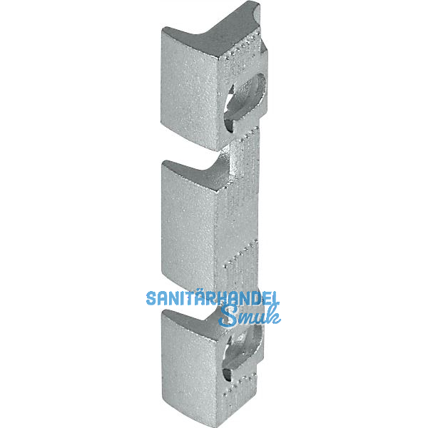 Aufschraubst�ck Serie 118, 44,5 x 14 x 8,5 mm, Stahl verzinkt
