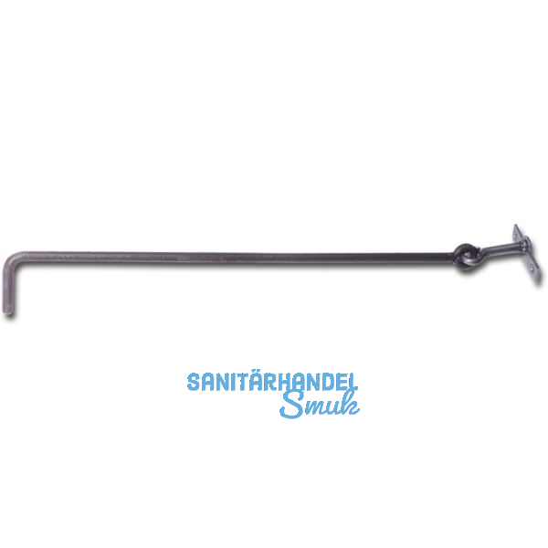 Aufspreizstangen austragend, 350x8 mm, Stahl blank