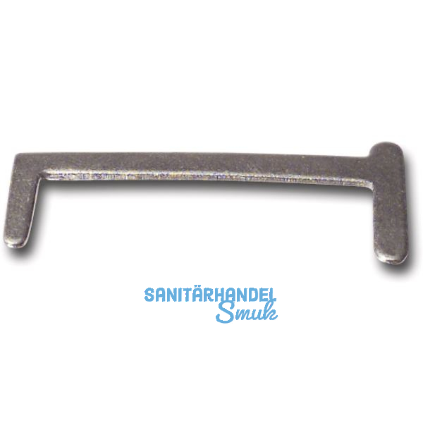 Reibertr�ger eckig 56 x 4 x 1 mm verst�rkt Stahl blank