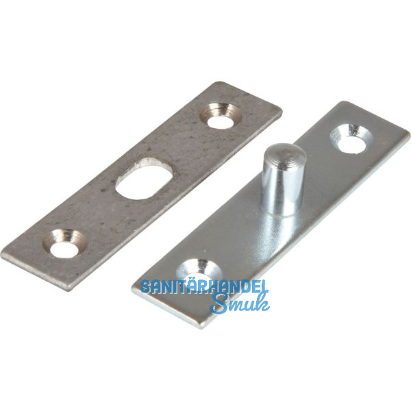 Oberlicht-Steckzapfen � 8 mm, Stahl verzinkt