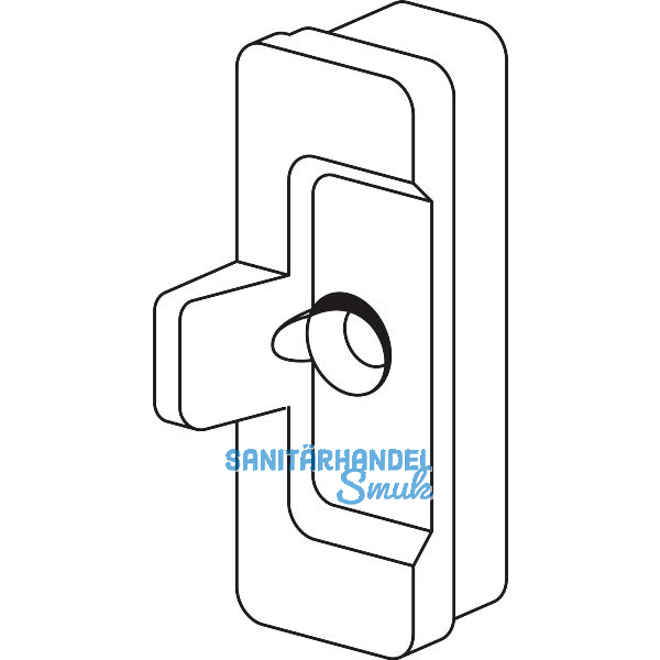 ROTO NT/NX Mittelschlie�er verdeckt Fl�gelteil Nr. 02 f�r Holz nicht verstellbar