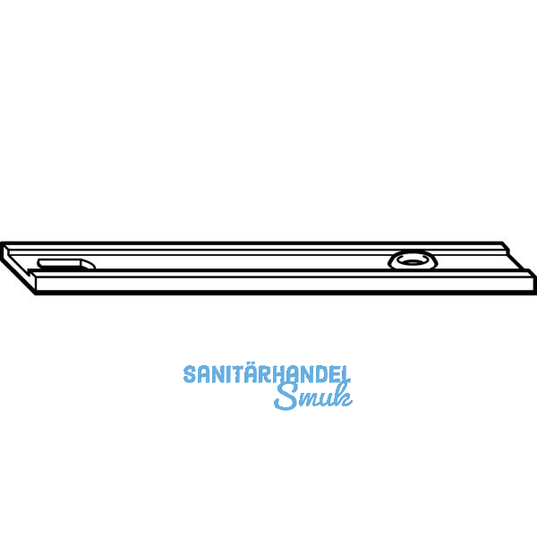 ROTO NT/NX Abdeckstulp kurz L=105 mm 1 Befestigungsloch (296064)
