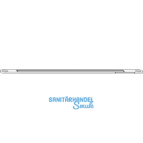 ROTO NT/NX Feststellscherenarm Gr��e 2 silber