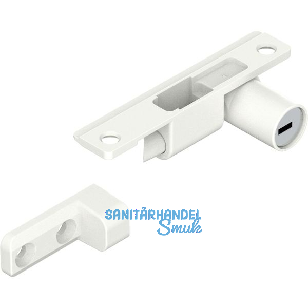 MACO Drehsperre aufschraubbar, selbstschlie�end, wei�, sperrbar (12069)