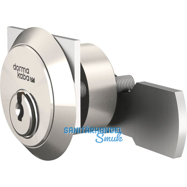 DORMAKABA Blechmontagezylinder expert plus 1090, gleichsperrend, vernickelt