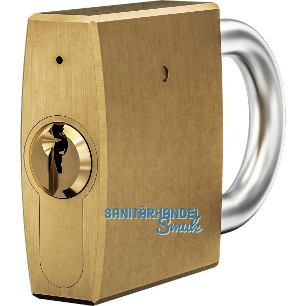 WINKHAUS Vorhangschloss AZ gleichsperrend Breite 55 mm Messing matt