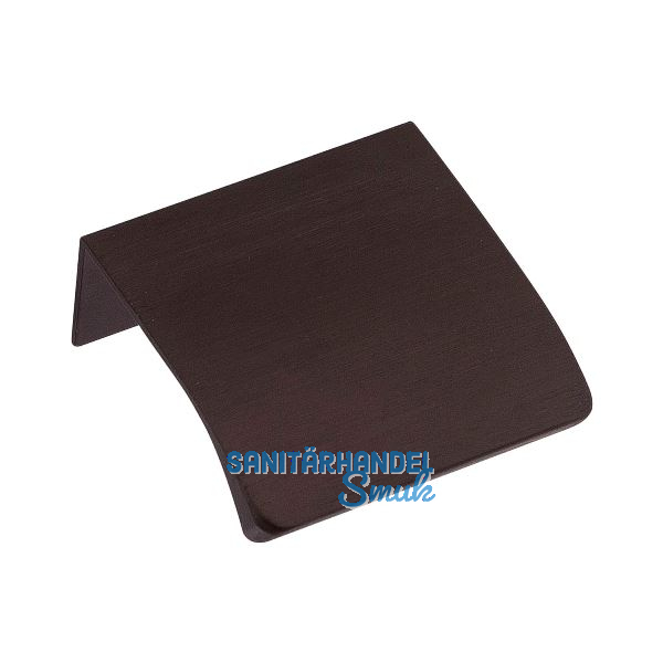 Griffleiste Edge Straight LA 20 mm, L�nge 40 mm, Aluminium antik bronze