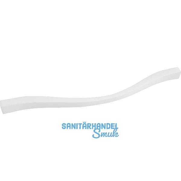 M�belgriff Fluid LA 192/224 mm, Breite 236 mm, ZN weiss matt lackiert