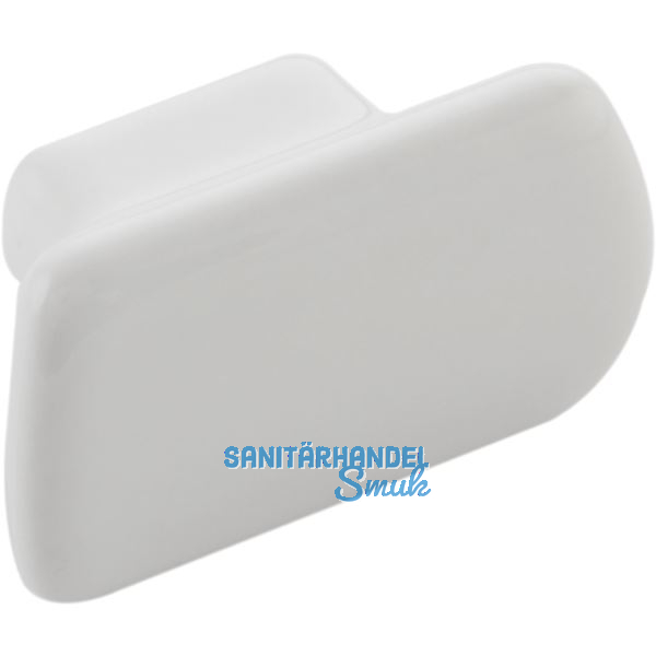 M�belknopf Vanilla Breite 49,5, Tiefe 26 mm, Keramik wei�