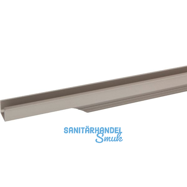 Griffleiste Prego L�nge 545 mm, Aluminium Edelstahl Effekt