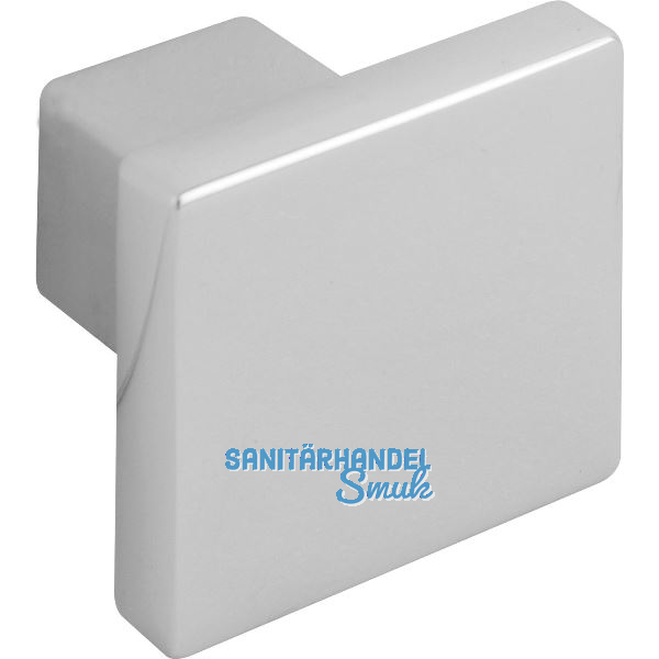 Knopf Fonte Breite 30 mm, Tiefe 24,5 mm, ZN verchromt poliert