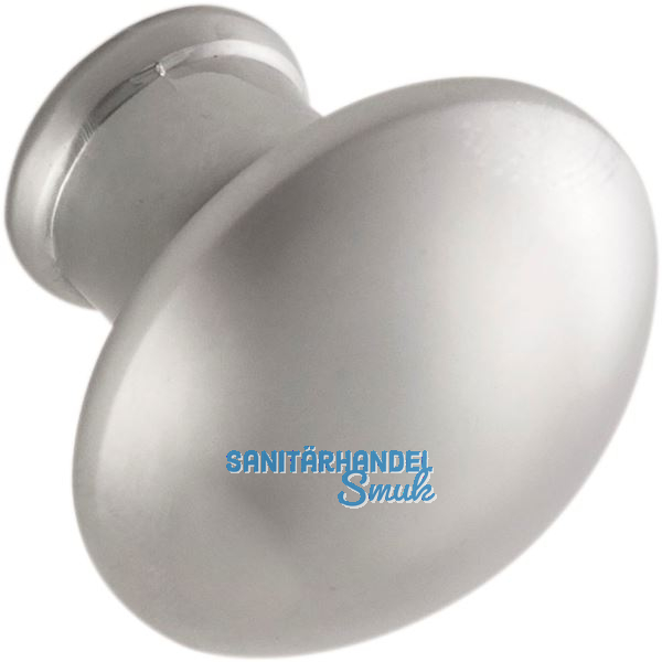 Knopf Bastoy � 30 mm, Tiefe 27 mm, ZN verchromt matt