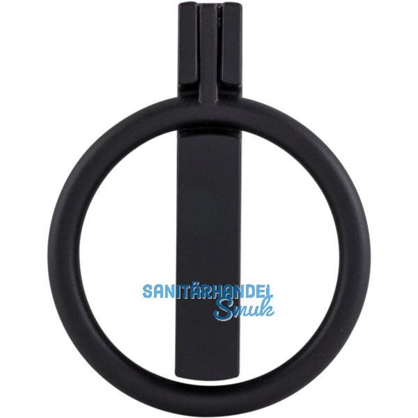 Klappgriff Marsala � 60 mm, H�he 77 mm, Zinkdruckguss schwarz matt