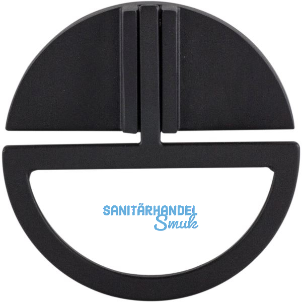 Klappgriff Trapani � 64 mm, Zinkdruckguss schwarz matt